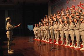 践行十九大 青春砥砺行--学院举办纪念“一二•九”运动82周年歌咏比赛