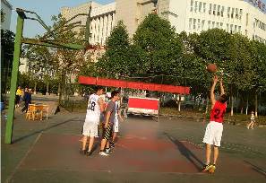 学院第四届宿舍文化艺术节“三人制篮球赛”圆满结束